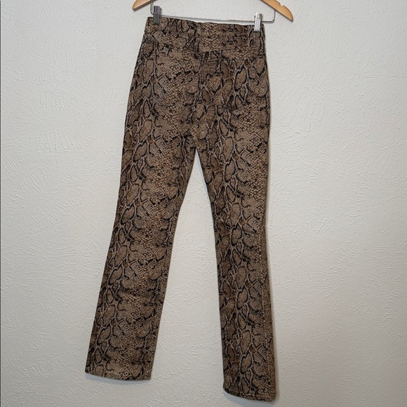 Reformation Peyton Snake High Rise Bootcut Jeans size 25 - Picture 7 of 14